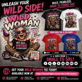 Wild woman tee