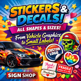 Stickers and Decals