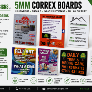 5mm Correx Board full colour print (Copy)