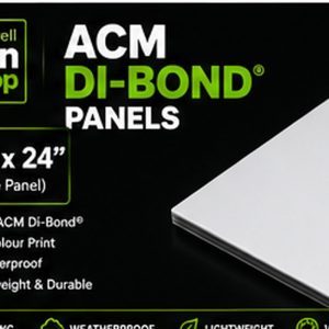 ACM Di-bond panel full colour printed 32 x 24 Inch